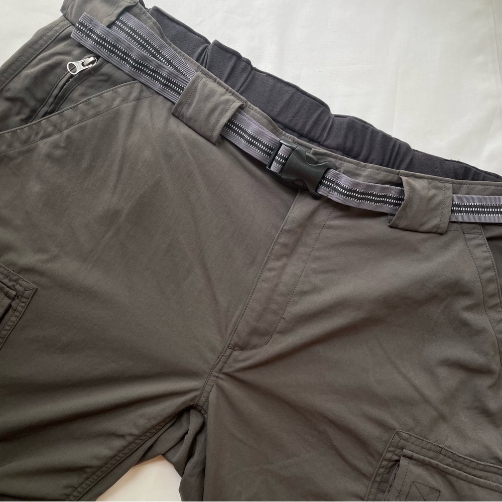 Duluth Trading Men’s Dry on the Fly Cargo Pants Gray XL x 36